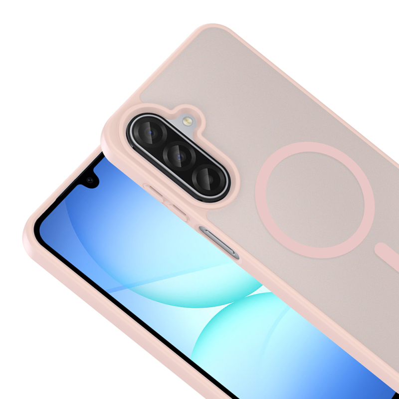 Galaxy A17 Case M-safe Charging Enabled Zore Ballet Flat Cover - 9