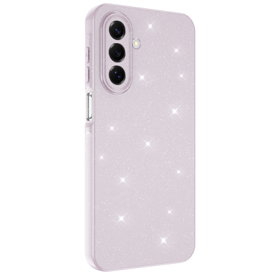 Galaxy A17 Case with Camera Protection, Glittery Luxury Zore Cotton Cover - 10