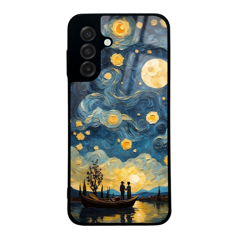 Galaxy A17 Case with Camera Protection, Patterned Zore Lusi Cover - 6