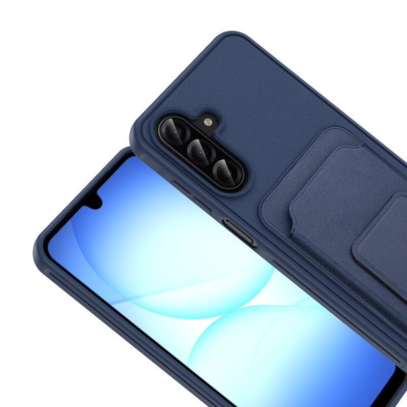 Galaxy A17 Case with Card Holder TPU Zore Bikart Cover - 3