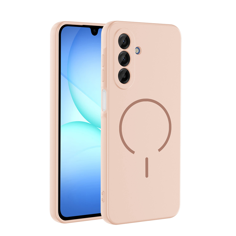 Galaxy A17 Case Zore Meta Cover with M-safe Charging Feature - 1