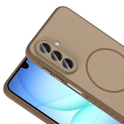 Galaxy A17 Case Zore Tea Cover with M-safe Charging Feature - 10