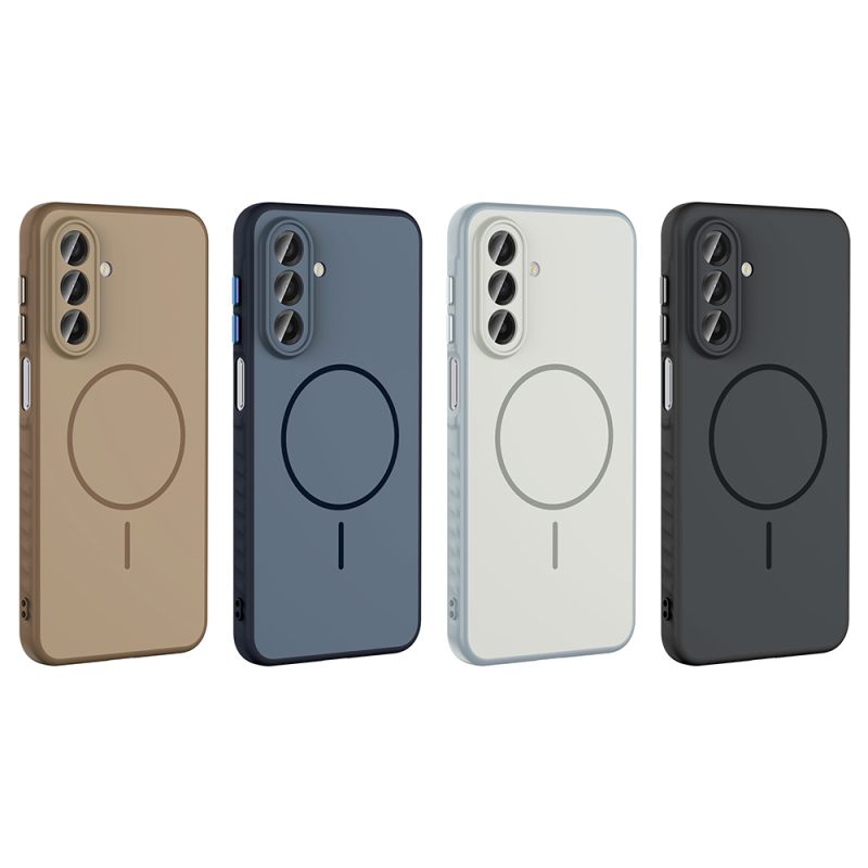 Galaxy A17 Case Zore Tea Cover with M-safe Charging Feature - 14