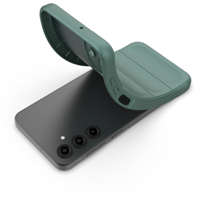 Galaxy A17 Kılıf Esnek TPU Oyuklu Arka Yüzey Tasarımlı Zore Etnik Silikon Kapak - 25