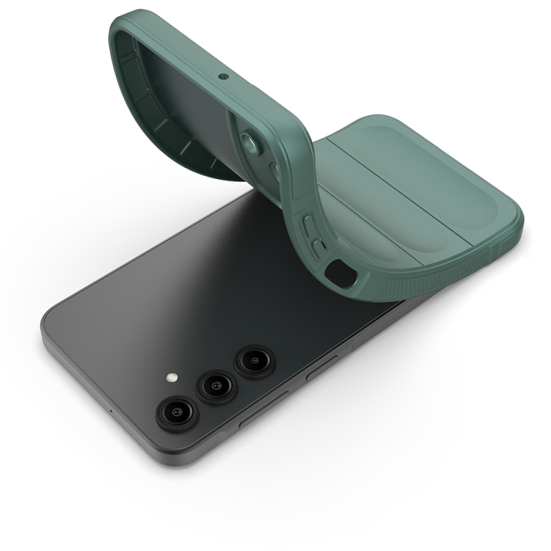 Galaxy A17 Kılıf Esnek TPU Oyuklu Arka Yüzey Tasarımlı Zore Etnik Silikon Kapak - 25