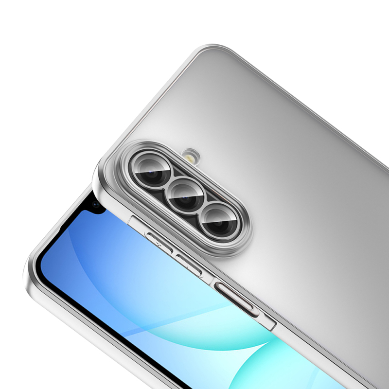 Galaxy A17 Kılıf Kamera Korumalı Logo Gösteren Zore Omega Kapak - 18