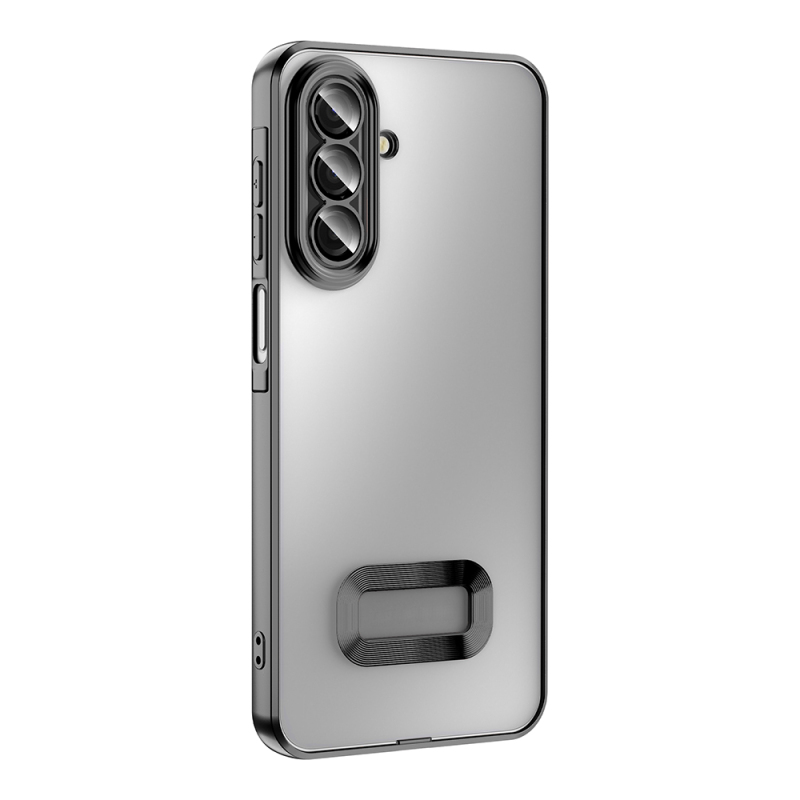 Galaxy A17 Kılıf Kamera Korumalı Logo Gösteren Zore Omega Kapak - 13