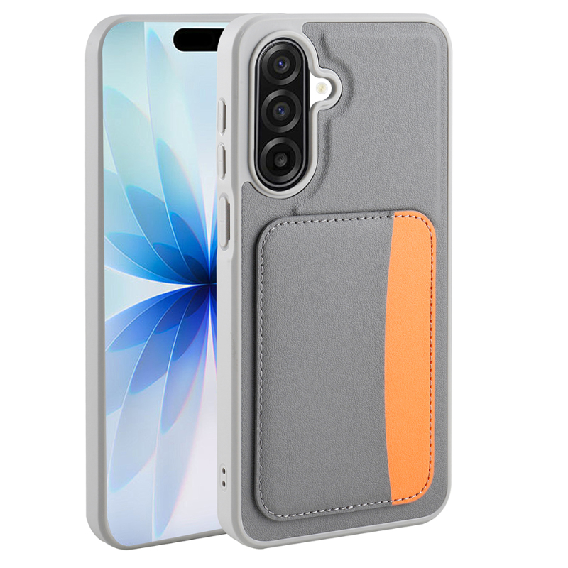 Galaxy A17 Kılıf Kartlıklı Zore X-Kart Silikon Kapak - 3