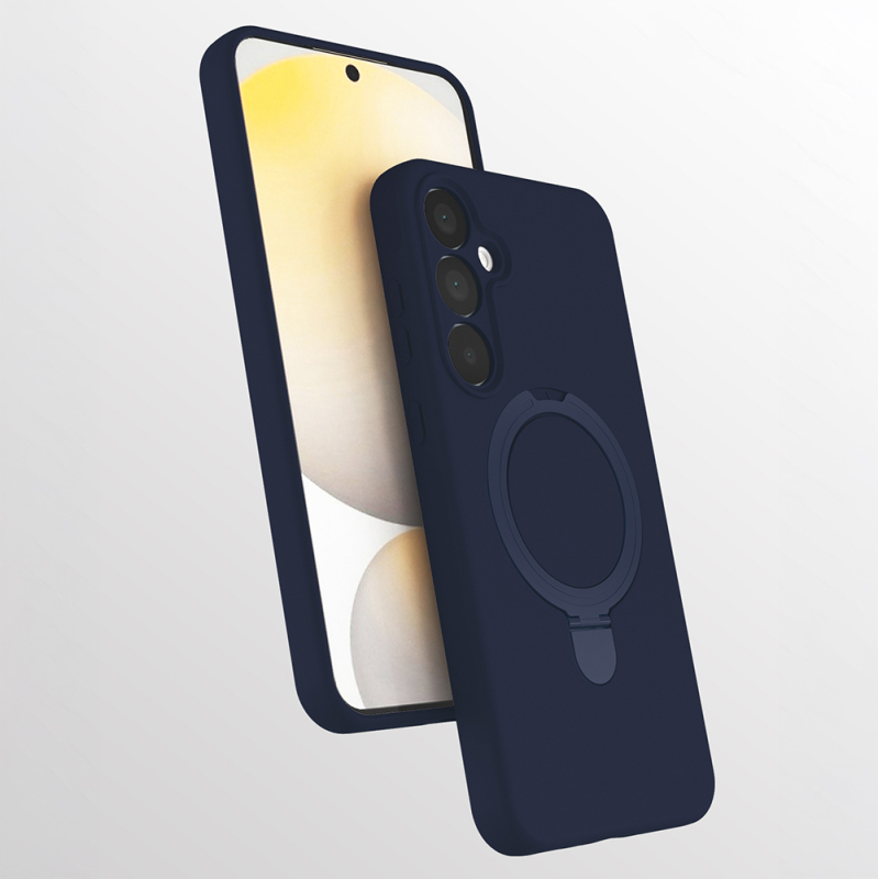 Galaxy A17 Kılıf M-safe Şarj Özellikli Standlı Zore Samara Kapak - 2