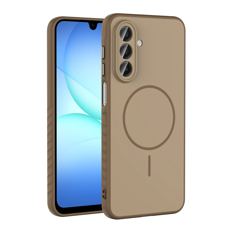 Galaxy A17 Kılıf M-safe Şarj Özellikli Zore Tea Kapak - 4