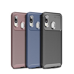 Galaxy A20E Case Zore Negro Silicon Cover - 2