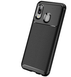 Galaxy A20E Case Zore Negro Silicon Cover - 3