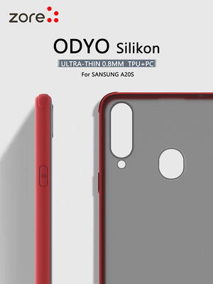 Galaxy A20S Case Zore Odyo Silicon - 4