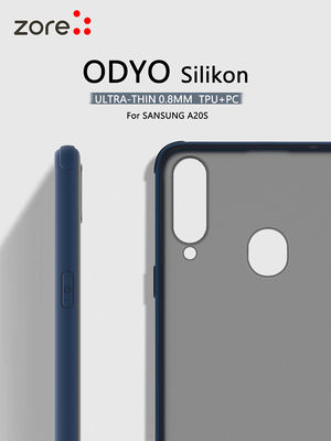 Galaxy A20S Case Zore Odyo Silicon - 5