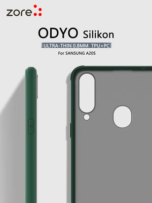 Galaxy A20S Case Zore Odyo Silicon - 6