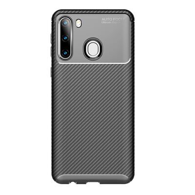 Galaxy A21 Case Zore Negro Silicon Cover - 8