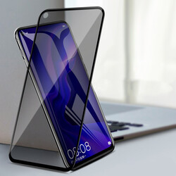 Galaxy A21 Zore New 5D Privacy Temperli Ekran Koruyucu - 6