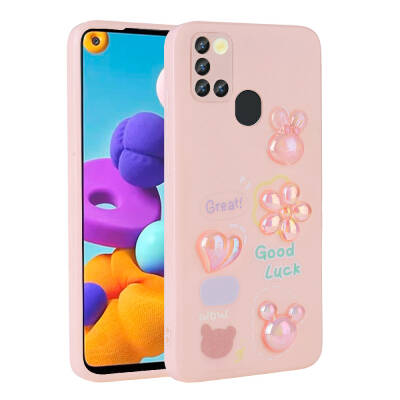 Galaxy A21S Case Relief Figured Shiny Zore Toys Silicone Cover - 1