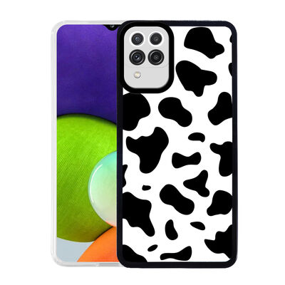 Galaxy A22 4G Case Zore M-Fit Patterned Cover - 3