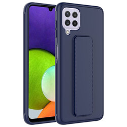 Galaxy A22 4G Case Zore Qstand Cover - 5