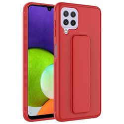 Galaxy A22 4G Case Zore Qstand Cover - 7