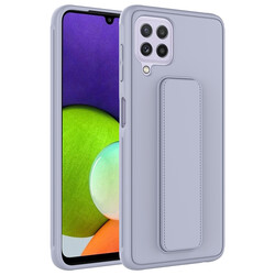 Galaxy A22 4G Case Zore Qstand Cover - 9