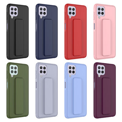 Galaxy A22 4G Case Zore Qstand Cover - 3