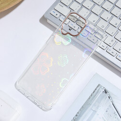 Galaxy A22 4G Case Zore Sidney Patterned Hard Cover - 5