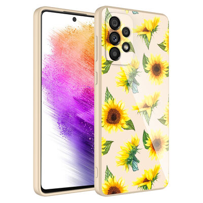 Galaxy A23 Case Camera Protected Patterned Hard Silicone Zore Epoxy Cover - 3