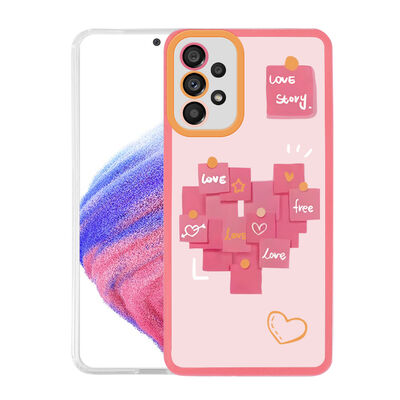 Galaxy A23 Case Zore M-Fit Pattern Cover - 3