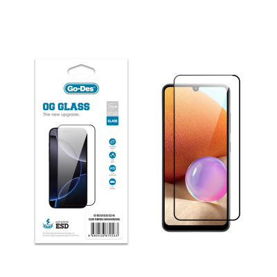 Galaxy A23 Go Des OG Glass Antistatik Temperli Cam Ekran Koruyucu - 1