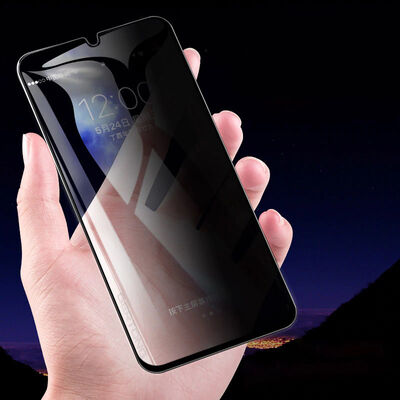 Galaxy A23 Zore New 5D Privacy Temperli Ekran Koruyucu - 5