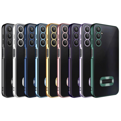 Galaxy A24 Case Camera Protected Zore Omega Cover Showing Logo - 11
