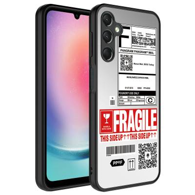Galaxy A24 Case Mirror Patterned Camera Protected Glossy Zore Mirror Cover - 6