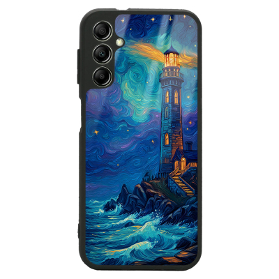 Galaxy A24 Case with Camera Protection, Patterned Zore Lusi Cover - 4