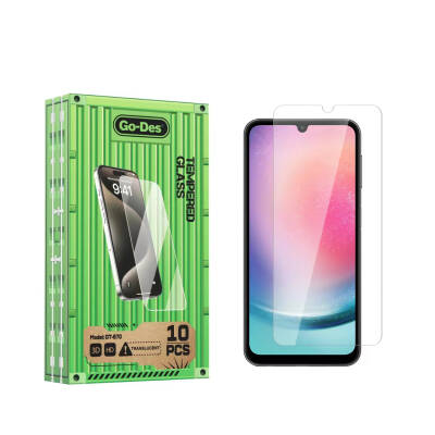 Galaxy A24 Go Des Fingerprint Free 9H Oleophobic Bom Glass Screen Protector 10 Pack - 2