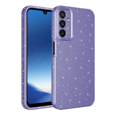 Galaxy A25 Case Camera Protected Silvery Luxury Zore Koton Cover - 7