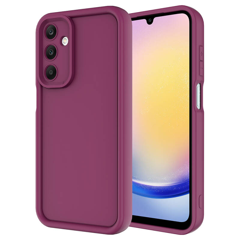 Galaxy A25 Case Camera Protected Zore Ananas Cover - 3