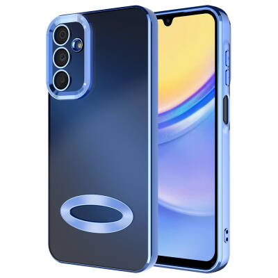 Galaxy A25 Case Camera Protection Zore Omega Cover Showing Logo - 5