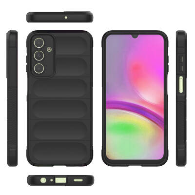 Galaxy A25 Case Flexible TPU Hollow Back Surface Design Zore Etnik Silicone Cover - 10