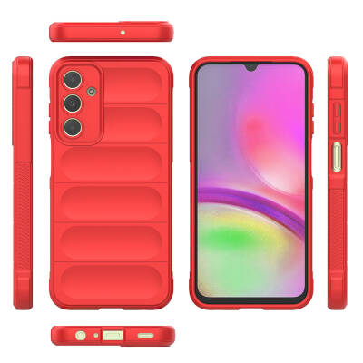 Galaxy A25 Case Flexible TPU Hollow Back Surface Design Zore Etnik Silicone Cover - 12