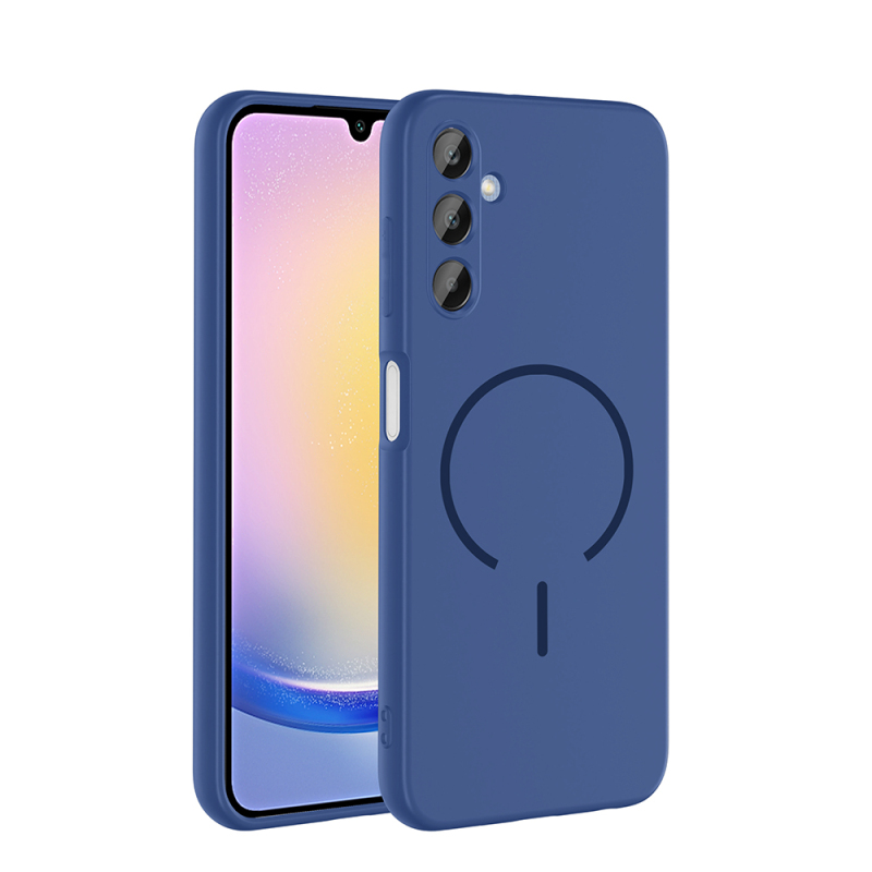 Galaxy A25 Case Zore Meta Cover with M-safe Charging Feature - 5