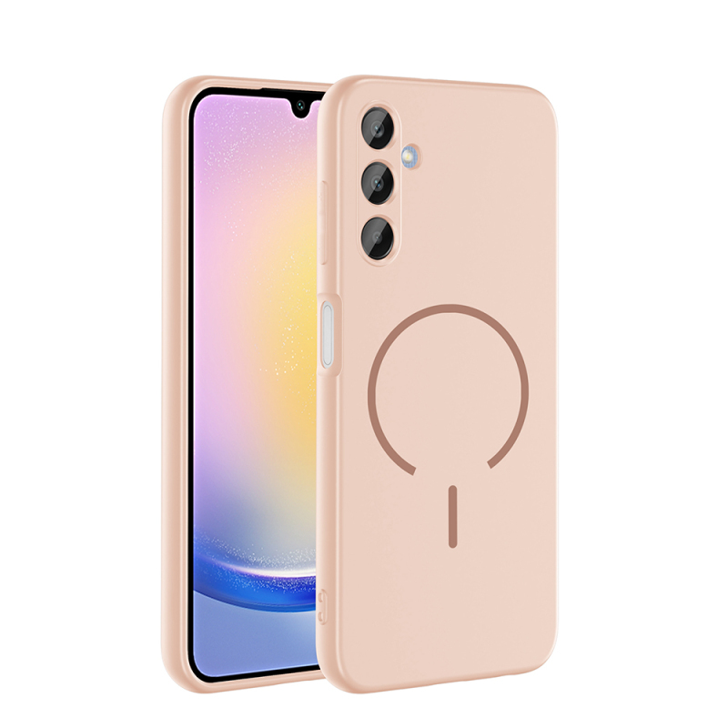 Galaxy A25 Case Zore Meta Cover with M-safe Charging Feature - 7