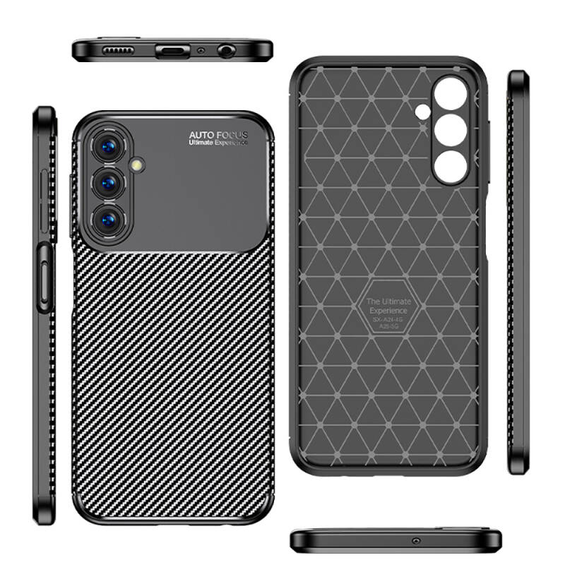 Galaxy A25 Case Zore Negro Silicone Cover - 3