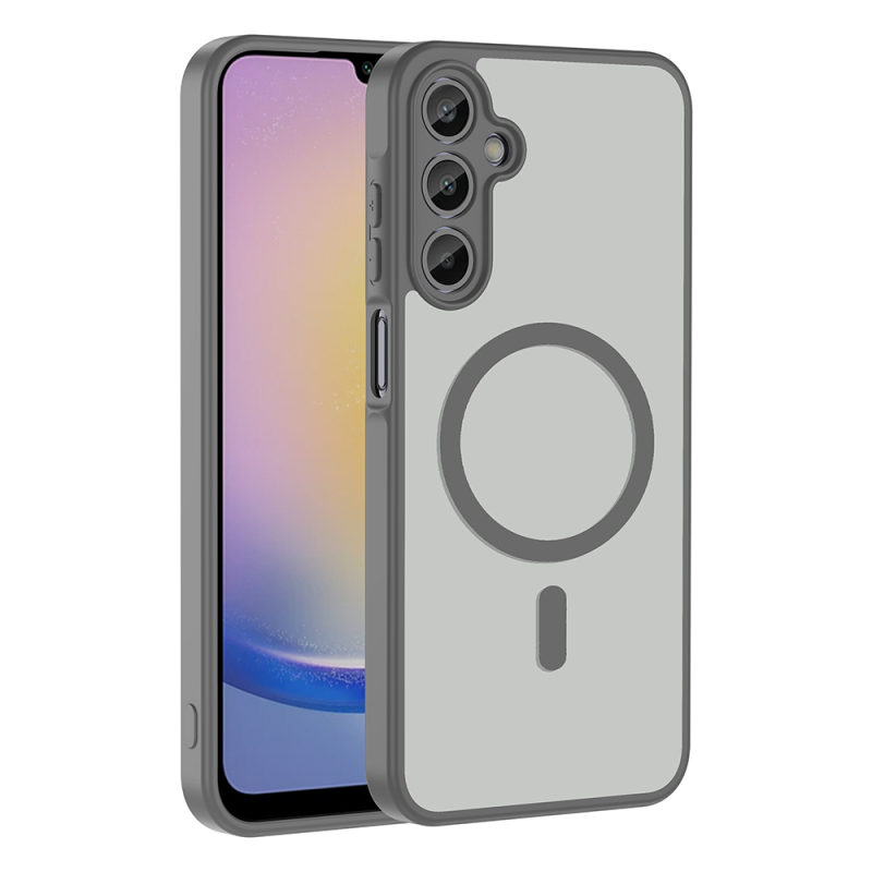 Galaxy A25 Kılıf M-safe Şarj Özellikli Zore Babet Kapak - 3