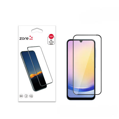 Galaxy A25 Zore Edges Shatter Resistant Glass Screen Protector - 1