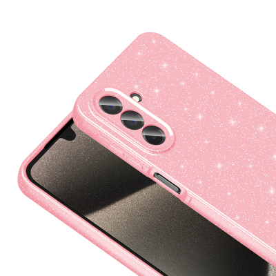 Galaxy A26 Case Camera Protection Glitter Luxury Zore Koton Cover - 7