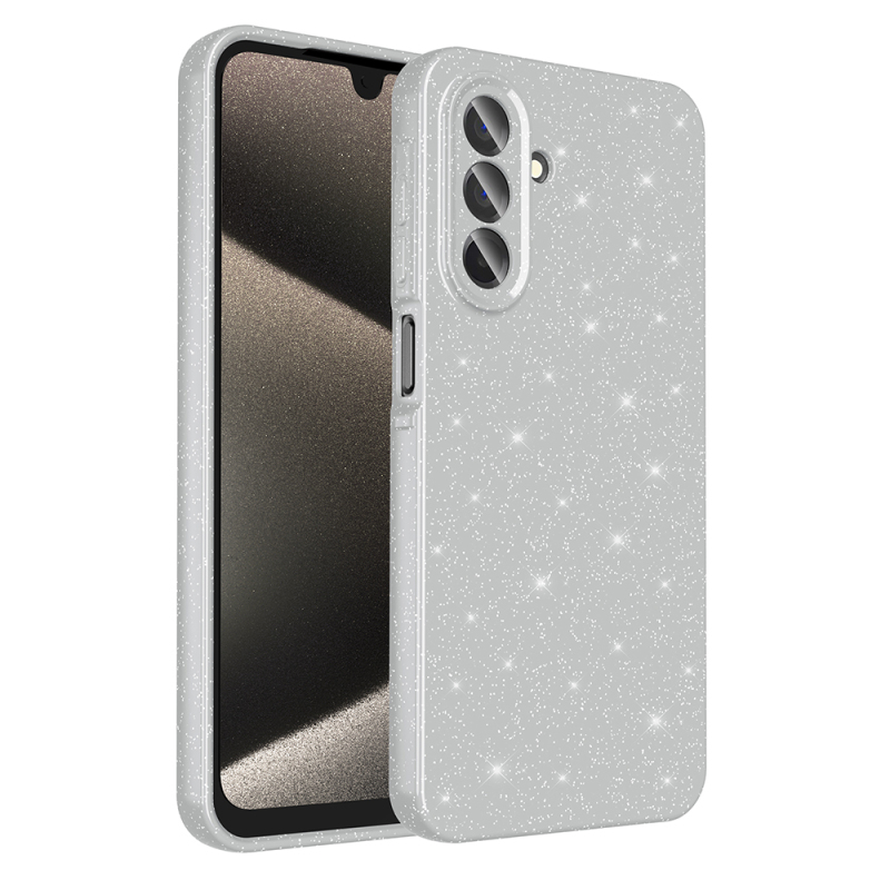 Galaxy A26 Case Camera Protection Glitter Luxury Zore Koton Cover - 5