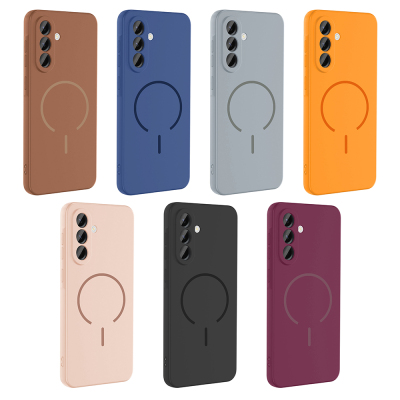 Galaxy A26 Case Zore Meta Cover with M-safe Charging Feature - 23