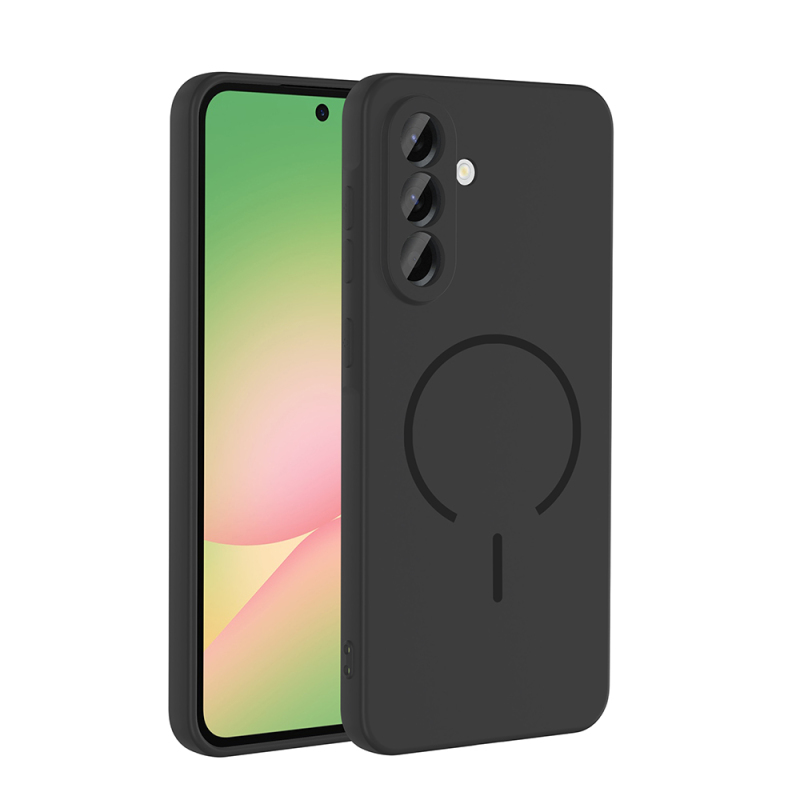 Galaxy A26 Case Zore Meta Cover with M-safe Charging Feature - 1